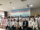 Встреча со специалистами отд ВРТ Шнхайского военного госпиталя